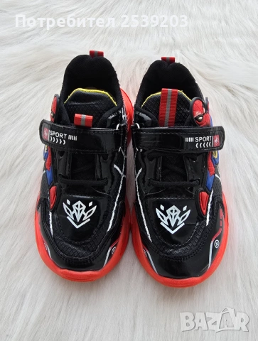 Детски маратонки Спайдърмен №27/28, снимка 3 - Детски маратонки - 53791709