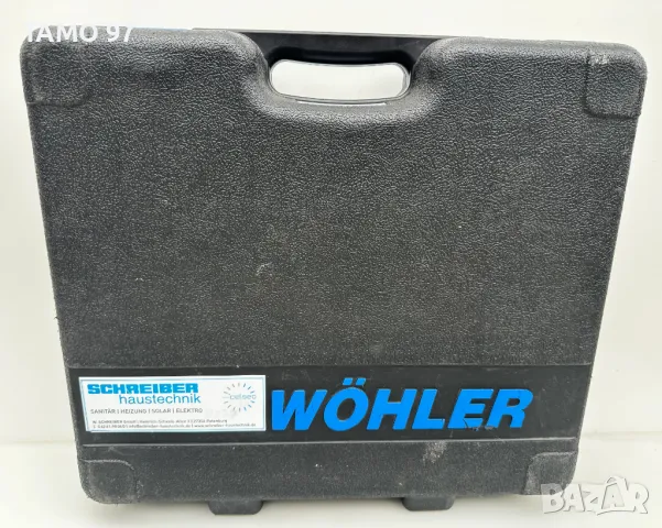 Wohler A 450 L - Газ анализатор за димни газове като нов!, снимка 11 - Други инструменти - 49758435