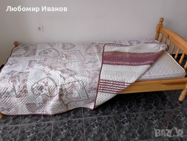 Легло единично , снимка 3 - Спални и легла - 53193720