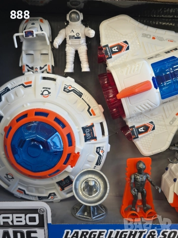 детска играчка космонавти извънземни , снимка 6 - Влакчета, самолети, хеликоптери - 52847515