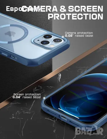 SUPCASE за iPhone 12 Pro Max 6,7“ Case (Unicorn Beetle Mag), [Съвместим с MagSafe] [Военна защита] , снимка 5 - Калъфи, кейсове - 49514657