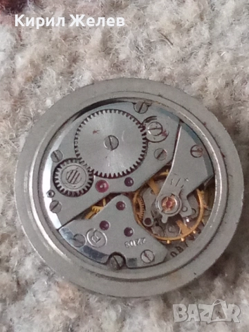 Механизъм с циферблат от стар ръчен часовник 52133, снимка 7 - Мъжки - 52270316
