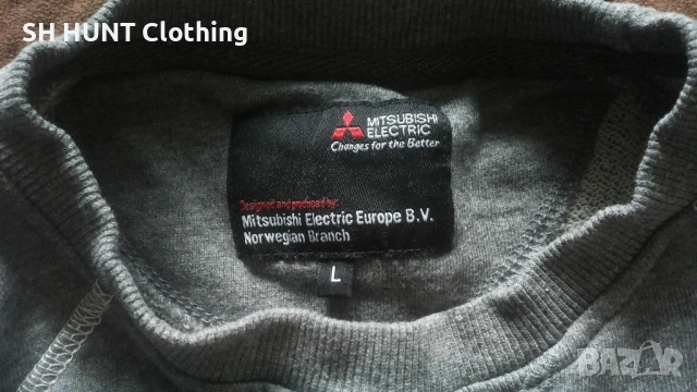 MITSUBISHI ELECTRIC Work Fleece размер M / L работна блуза W4-732, снимка 10 - Блузи - 53048462
