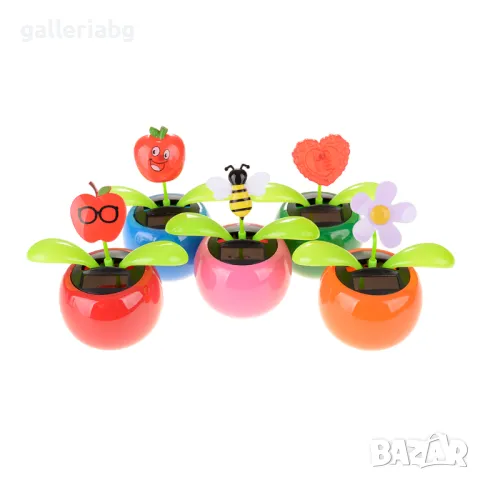 декоративна соларна фигурка цвете