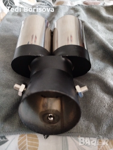 Накрайник за ауспух-двуцевка , снимка 5 - Аксесоари и консумативи - 53274385