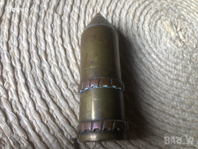 стара бензинова запалка - войнишко /окопно/ творчество, снимка 2 - Антикварни и старинни предмети - 51698106