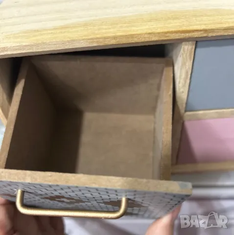 Декоративна дървена кутия , снимка 4 - Други - 48151825