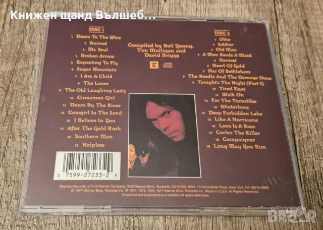 Компакт Дискове - Поп - Рок: Neil Young – Decade - 2 CD, снимка 2 - CD дискове - 50229180