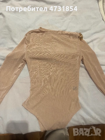 Розова златиста блуза 