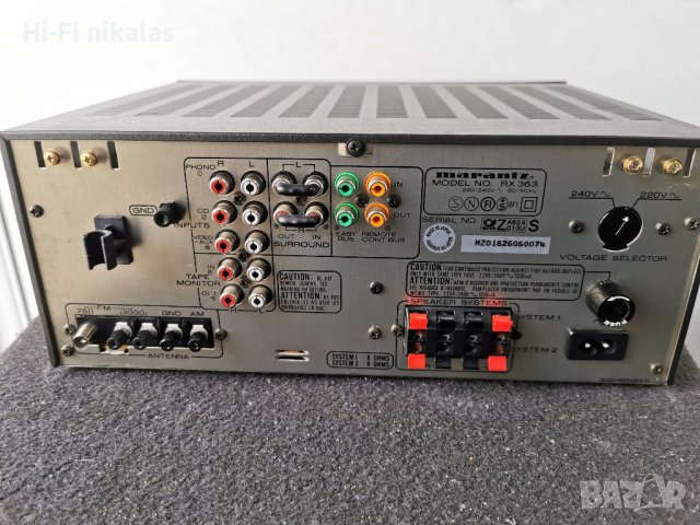 Усливател Ресийвър MARANTZ PM363 ST363, снимка 5 - Ресийвъри, усилватели, смесителни пултове - 39835339
