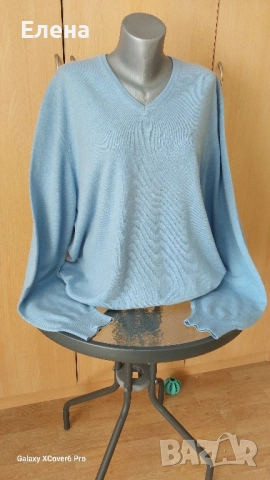 мъжки пуловер.100% кашмир. Gran Sasso.Размер 2XL/ 3XL, снимка 5 - Пуловери - 52583395