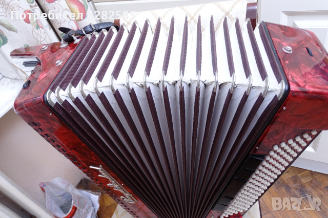 Акордеон Роял Стандард Метеор 120 баса, снимка 10 - Акордеони - 36193898
