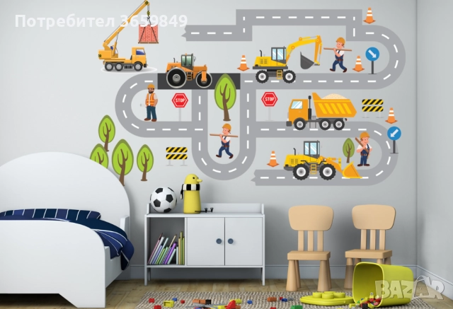 Комплекти стикери за детска стая, снимка 9 - Декорация за дома - 51638152