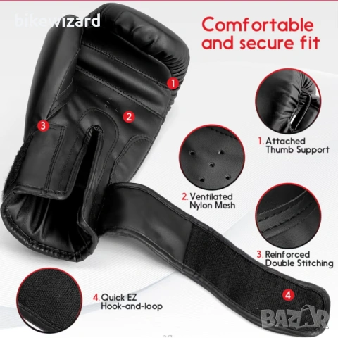 Детски боксови ръкавици, тренировъчни  размер 4oz 5-7 години НОВИ, снимка 2 - Бокс - 53718260