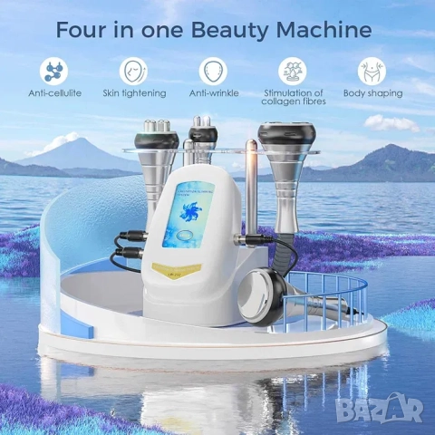 Уред за кавитация , радиочестотен лифтинг и вакуум 4 в 1, снимка 3 - Козметични уреди - 52061982