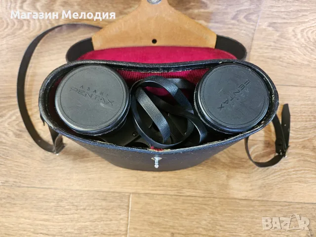 Бинокъл Asahi Pentax 7x50 Field 7.1° – Японска легенда, Made in Japan, снимка 5 - Екипировка - 55886598