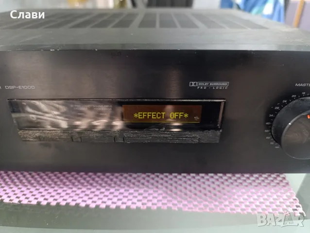 Processor/Amplifier Yamaha DSP-E 1000 , снимка 6 - Ресийвъри, усилватели, смесителни пултове - 56054142
