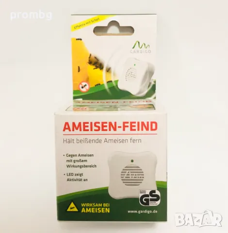 ултразвуков уред за прогонване, отблъскване на мравки, Германия, снимка 6 - Други стоки за животни - 49844423