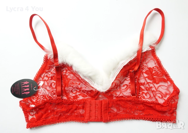 Avidlove L дамски комплект червено дантелено бельо, снимка 7 - Бельо - 52240044