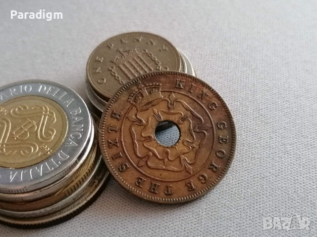 Монета - Южна Родезия - 1 пени | 1949г., снимка 2 - Нумизматика и бонистика - 40212058