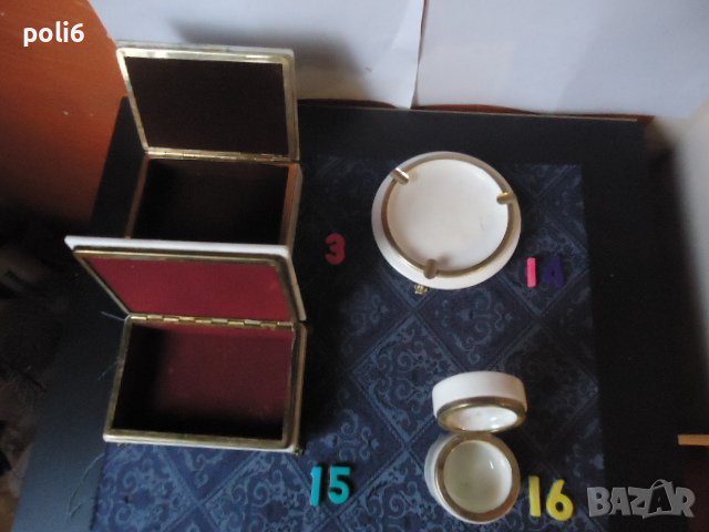 мраморна кутия за бижута, мраморен пепелник, снимка 8 - Други - 23291354