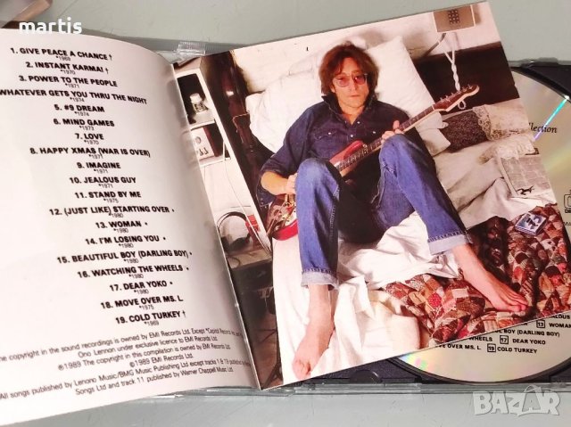 John Lennon CD, снимка 5 - CD дискове - 41064267