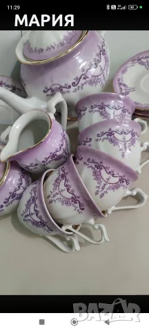 Прекрасен пълен сервиз Изида , снимка 3 - Антикварни и старинни предмети - 56273963