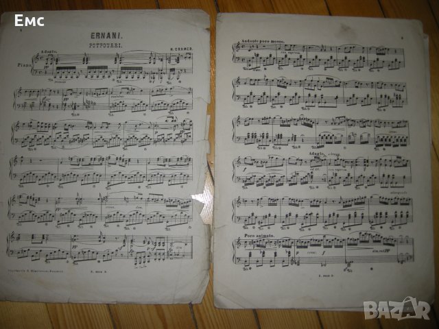 Ноти - Verdi - Ernani, снимка 3 - Колекции - 34564867