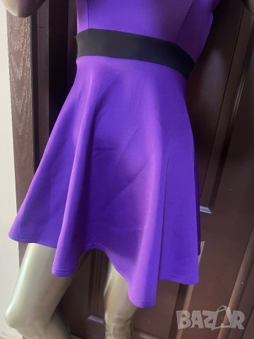 Дамска парти рокля в лилаво с интересен гръб !, снимка 4 - Рокли - 40057186