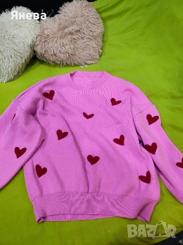 Дамски пуловер , снимка 3 - Блузи с дълъг ръкав и пуловери - 51549790