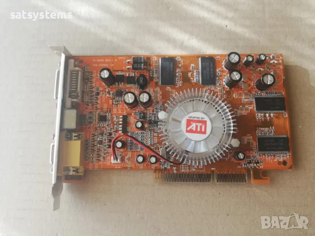 Видео карта ATi Radeon Canyon AG9550 128MB DDR 128bit AGP