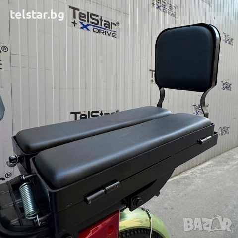 Електрически карго скутер TANK BALKAN TELSTAR 1500W 60V 23Ah с двойна седалка, възможност за педали , снимка 7 - Мотоциклети и мототехника - 52426481