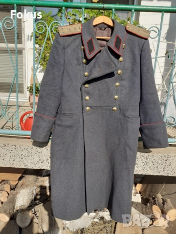 Стара военна СОЦ униформа - зимен параден шинел, снимка 2 - Антикварни и старинни предмети - 52266568