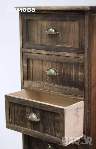 Шкаф Винтидж 4 нива, снимка 3 - Шкафове - 49210572