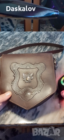 Кожена ловджийска чанта