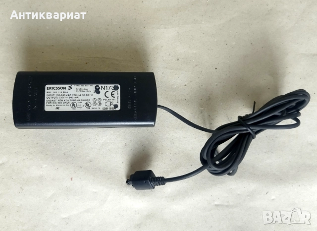 Оригинално зарядно, адаптер Ericsson BML 162 113 R1A  (7.6V / 600mA), снимка 2 - Оригинални зарядни - 52800424