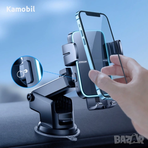 Стойка за кола Joyroom Dual-Coil 15W, снимка 2 - Безжични зарядни - 53721084