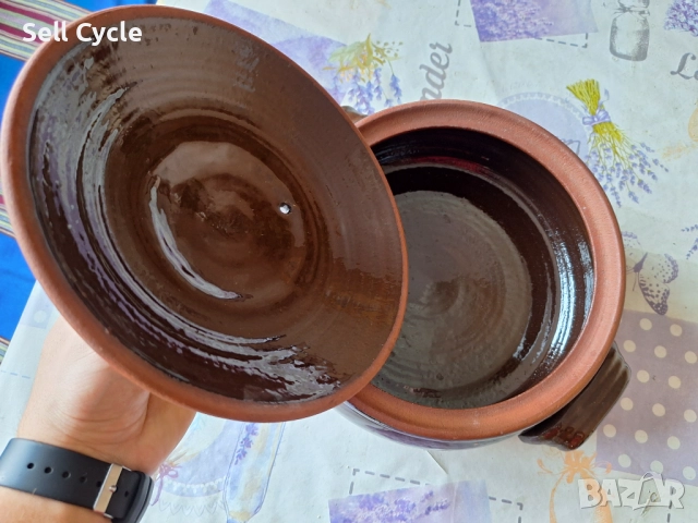 ✅КЕРАМИЧЕН ГЮВЕЧ❗, снимка 3 - Съдове за готвене - 52566376