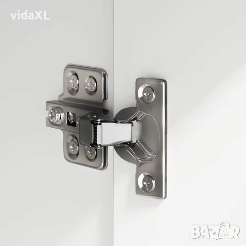 vidaXL Сайдборд, бял, 60x30x75 см, инженерно дърво, снимка 8 - Бюфети - 56147743