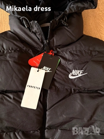 Разкошна дълга,олекотена и топла грейка Nike.С М Л размер, снимка 3 - Елеци - 53613890