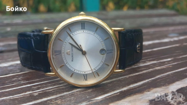 Maurice Lacroix quartz (профилактика и батерия 08/25), снимка 12 - Мъжки - 51551961