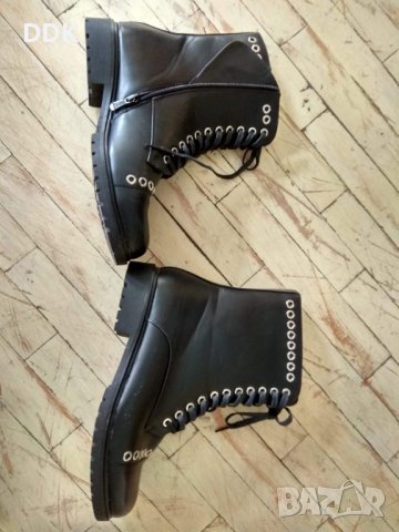 Дамски обувки-лек кубинки модел Mat Star, снимка 5 - Дамски боти - 41818456