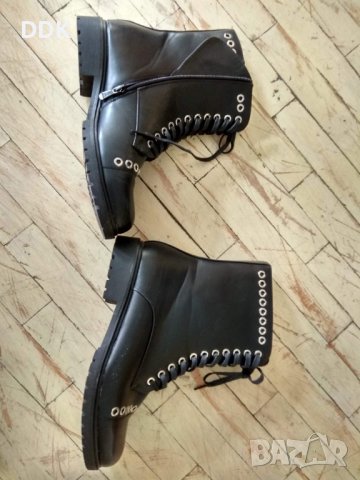 Дамски обувки-лек кубинки модел Mat Star, снимка 5 - Дамски боти - 41818456