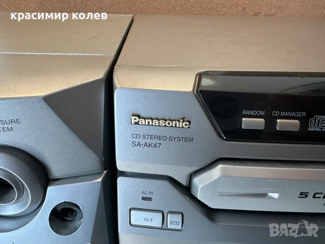  аудио система "PANASONIC SA-AK47", снимка 2 - Аудиосистеми - 53723708