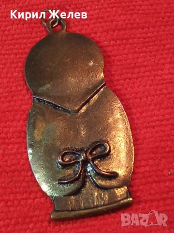 МЕСИНГОВА МАТРЬОШКА АРТ ВИСУЛКА УКРАШЕНИЕ 15367, снимка 2 - Колиета, медальони, синджири - 32266560