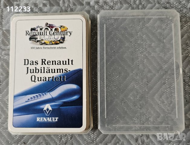 Карти Renault юбилейни, снимка 6 - Колекции - 41096835