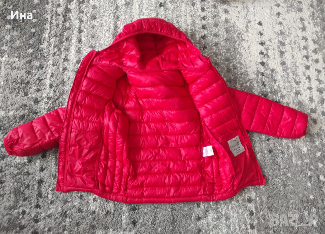 Червено преходно яке р-р 134/140 см., снимка 5 - Детски якета и елеци - 36337728