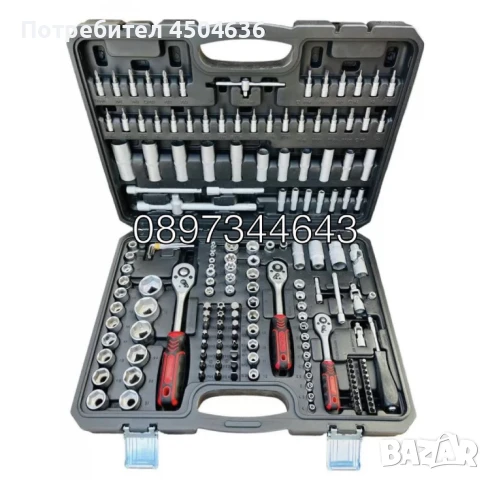 Гедоре 172ч StahlMayer Гедоре + накрайници 40 части, снимка 3 - Гедорета - 50970768