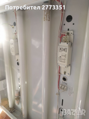 Луминифцентни лампи 60/60 , снимка 3 - Лампи за таван - 36355351