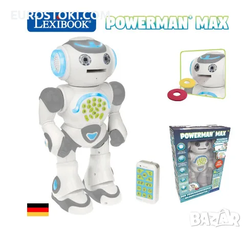 Програмируем робот LEXIBOOK Powerman Max с дистанционно управление, образователен програмируем робот, снимка 2 - Други - 56365975